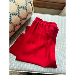 NWOT MANSUR GAVRIEL Red Trousers Size 6